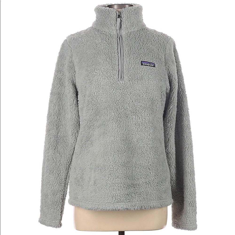 Patagonia Los Gatos 1/4 zip Gray Pullover fleece